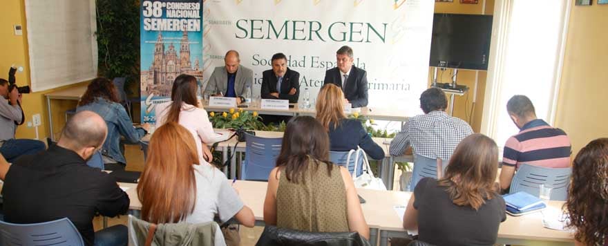 Momento de la presentación del Congreso en la sede de Semergen (Madrid)