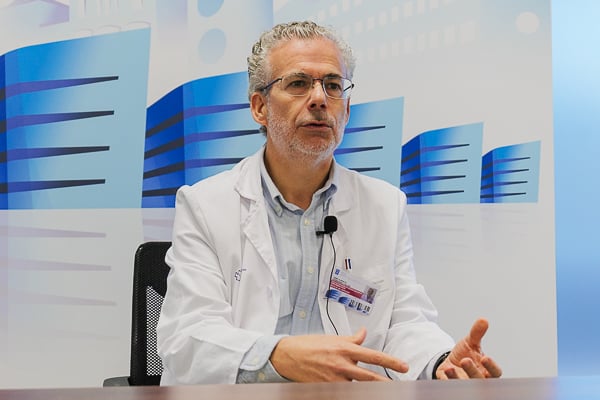 El jefe de Servicio de Neumología del Hospital Álvaro Cunqueiro y primer profesor de Ingeniería Biomédica vinculado al Sergas, Alberto Férnandez-Villar.