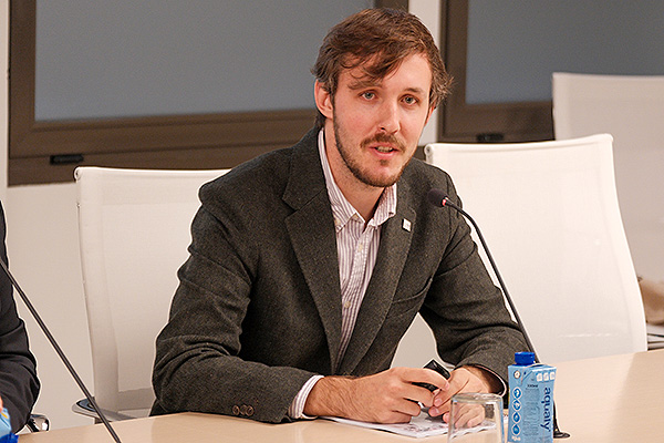 Javier Seijo, presidente de la Federación Española de Estudiantes de Farmacia (FEEF).