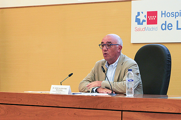 José Julián Pérez, gerente del Hospital Universitario de La Princesa.