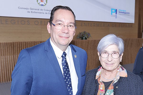 José Luis Cobos y Hosanna Parra.