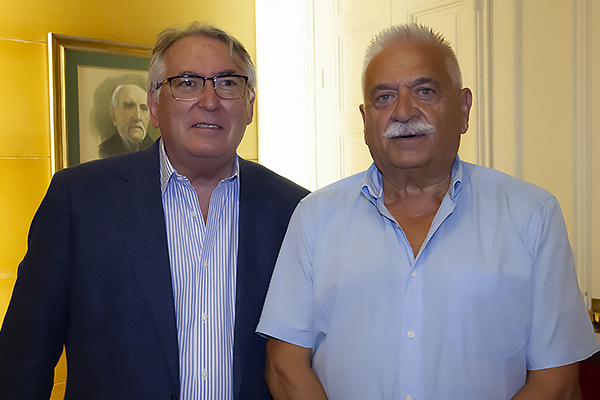Francisco Ortiz e Ignacio Burgos, expresidente de la SEMG.