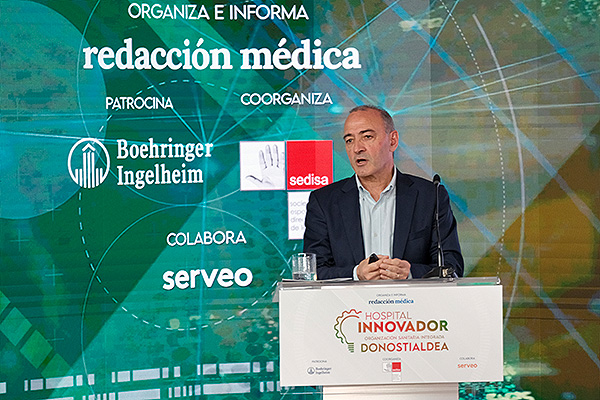 Agustín Agirre, director Gerente de la Organización Sanitaria Integrada Donostialdea.