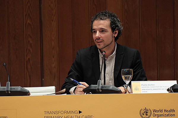 Pedro Gullón, director general de Salud Pública y Equidad del Ministerio de Sanidad de España.