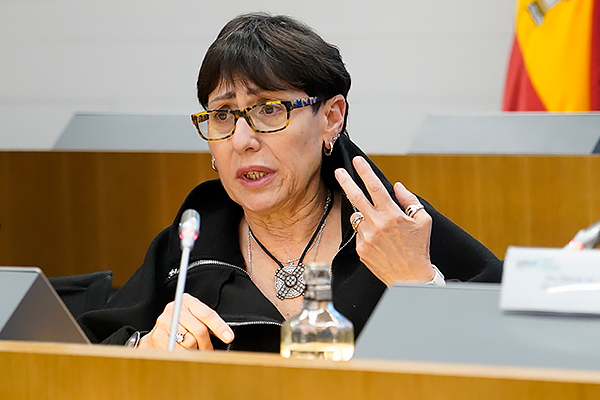 Ana Sáez, paciente.