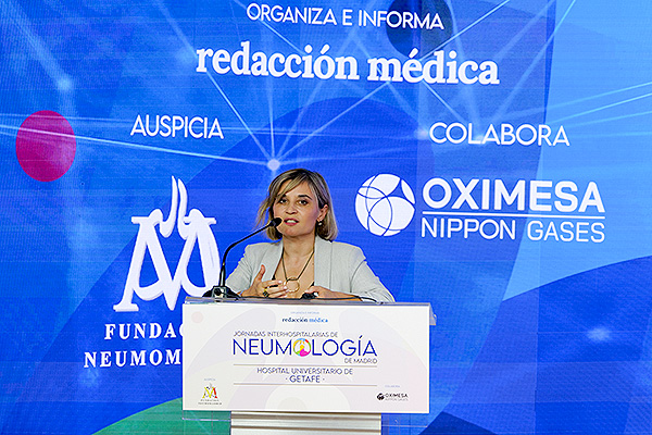 Araceli Abad Fernández, jefa de Servicio de Neumología del Hospital Universitario de Getafe.