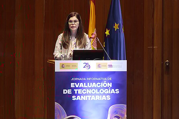 María Soledad Isern, responsable de la Unidad de HTA de la Red Española de Agencias de Evaluación de Tecnologías Sanitarias y Prestaciones del Sistema Nacional de Salud del Instituto Aragonés de Ciencias de la Salud (IACS).