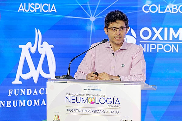 Sergio Salgado Aranda, facultativo Especialista de la Sección de Neumología del Hospital Universitario del Tajo.