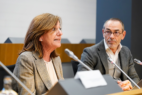 Mirenchu del Valle, vicepresidenta del CEOE y Presidenta de Unespa.