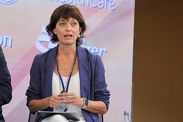 Corpus Gómez, gerente de Atención Hospitalaria del Servicio Riojano de Salud.