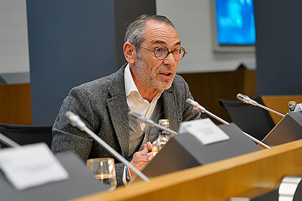 Bernand Gaspar, presidente de la Asociación Española de Pacientes con Cáncer de Pulmón.