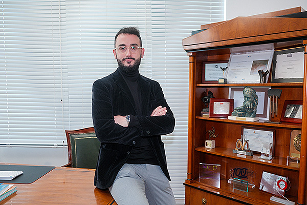 Álvaro Cerame, presidente de la European Junior Doctors. 