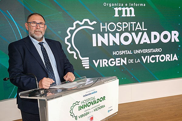 Jesús Fernández Galán, director Gerente del Hospital Universitario Virgen de la Victoria (Málaga).