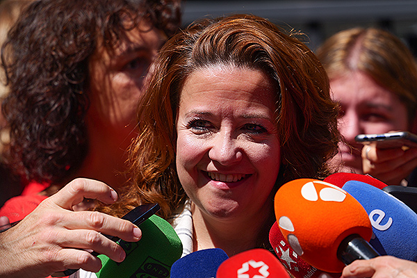 Fátima Matute, consejera de Sanidad de la Comunidad de Madrid.