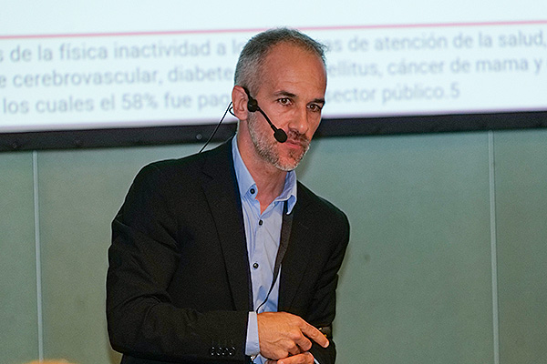 César Bustos, CEO de la Sociedad Española para el Estudio de la Obesidad.