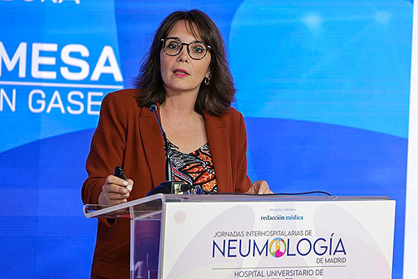 Sara Calero Pardo, adjunta del Servicio de Neumología del Hospital Universitario de Getafe.