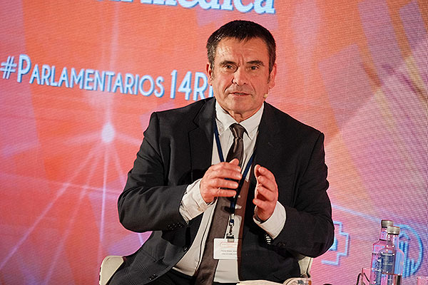 Jesús Puente Alcaraz, portavoz del PSOE en la Comisión de Sanidad de las Cortes de Castilla y León.