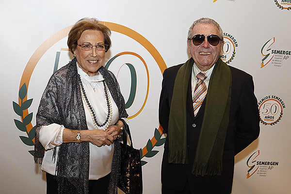 Esperanza Medina y Manuel Ruiz, su marido.