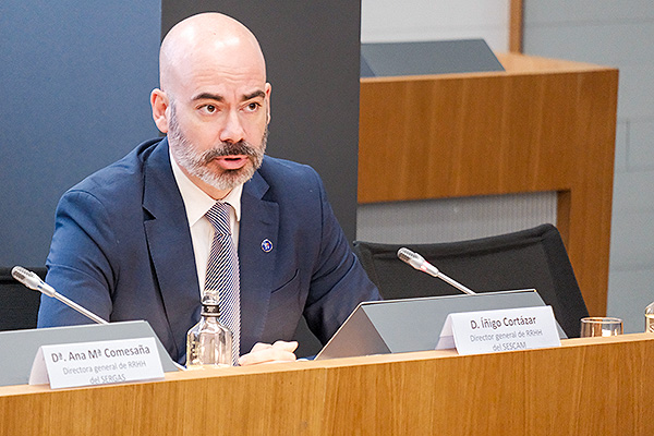 Iñigo Cortázar, director general de RRHH del SESCAM.