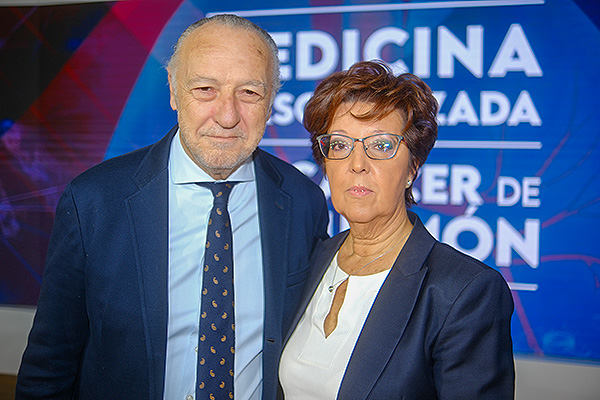 José María Pino y Elena Andradas.