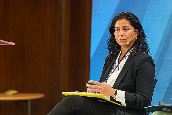 Elena Garzo, directora general Económico-Financiera y de Infraestructuras del Servicio de Salud del Principado de Asturias.
