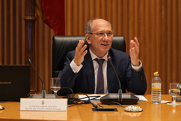 Javier García Alegría, presidente de la Federación de Asociaciones Científico Médicas de España (Facme).