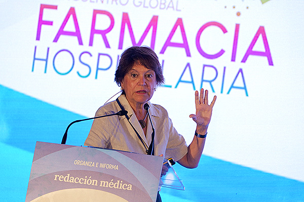 María Sanjurjo Sáez, jefa del Servicio de Farmacia del Hospital Gregorio Marañón.