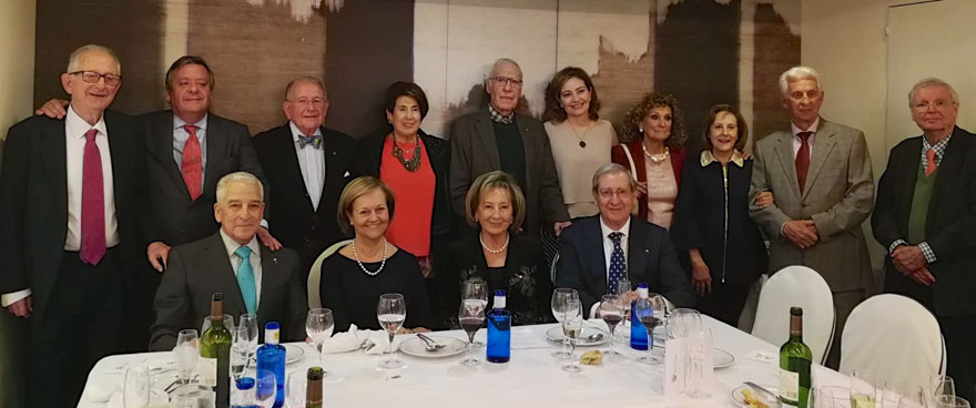 Foto de familia de la gala de premios. 