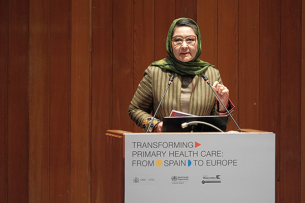 Suraya Dalil, directora del Programa sobre la Atención Primaria de la OMS.