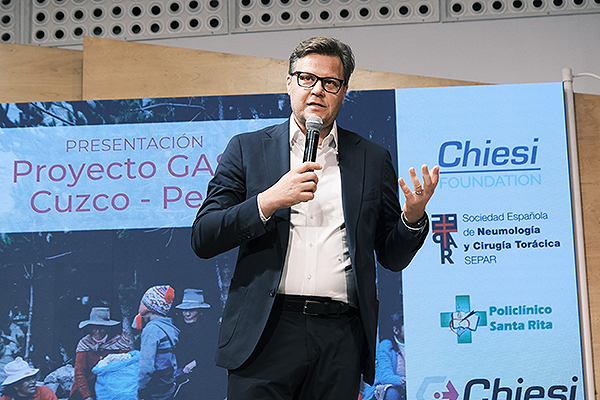 Giuseppe Chiericatti, director general de Chiesi España y Portugal.