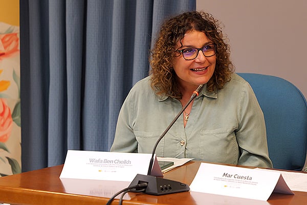 Wafa Ben Cheikh, coordinadora autonómica de VIH/ITS en la Dirección General de Salud Pública de  Aragón.