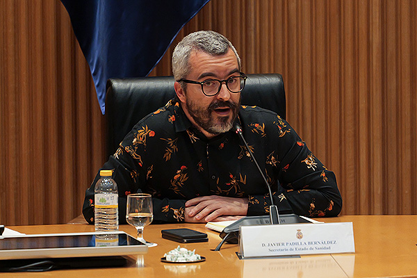 Javier Padilla, secretario de Estado de Sanidad.