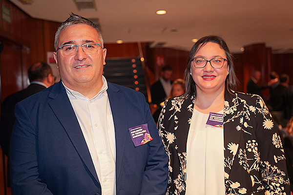 David Trigos, presidente de Eupati España; y Fátima Rodríguez Moreda, asesora jurídica de esta firma.