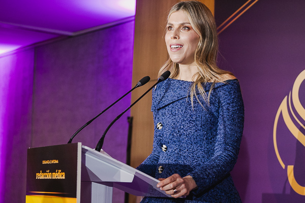  Manuela Villenas, diretora de Relaciones Instituciones de Bidafarma.