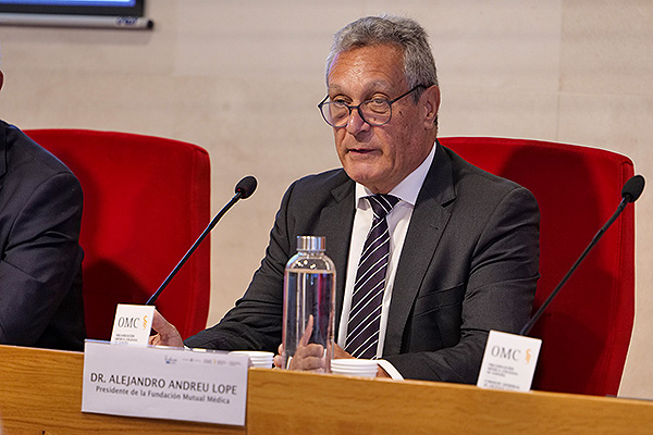 Alejandro Andreu, presidente de la Fundación Mutual Médica.