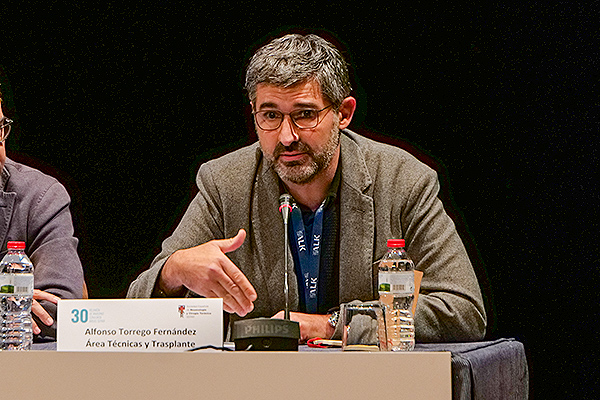 Alfonso Torrego, coordinador del Área de Técnicas y Trasplante.