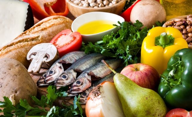 Alimentos de la dieta mediterránea