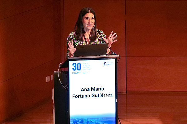 Ana María Fortuna, neumóloga del Hospital de la Santa Creu i Sant Pau de Barcelona.