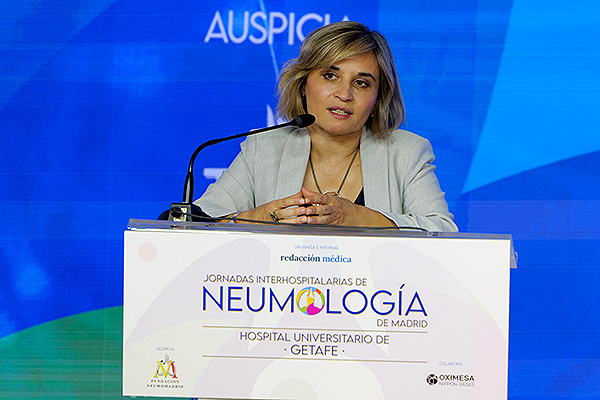 Araceli Abad Fernández, jefa de Servicio de Neumología del Hospital Universitario de Getafe.