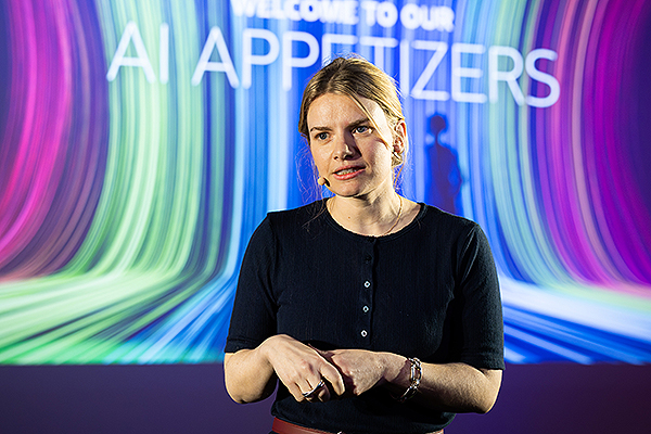 Aude de Grivel, Business Capability Lead, Analytics and AI de la sección de Global Commercialization de Bayer