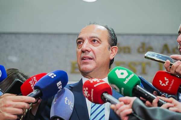 José Luis Bancalero, consejero de Sanidad de Aragón.