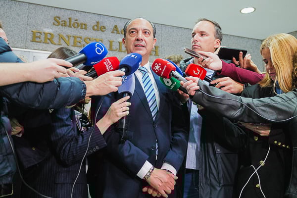 José Luis Bancalero, consejero de Salud de Aragón.