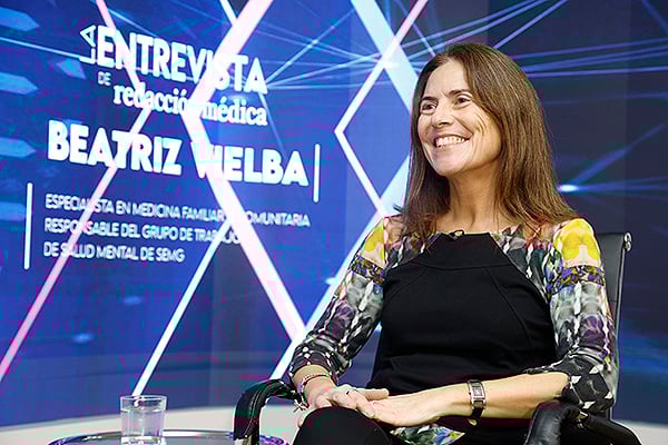  Beatriz Vielba Dueñas, especialista en Medicina Familiar y Comunitaria y responsable del Grupo de Trabajo de Salud Mental de SEMG.
