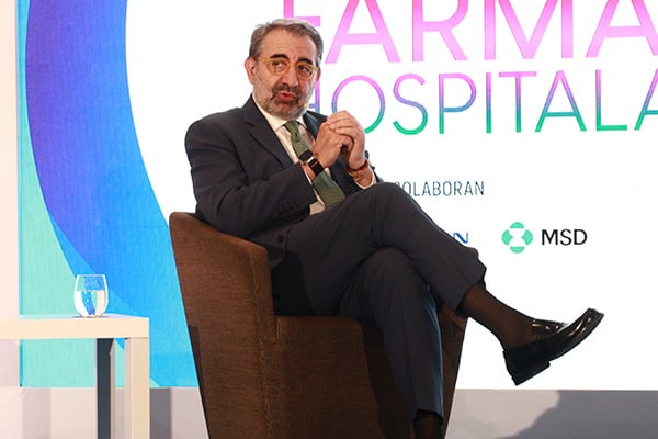 Jesús Fernández Sanz, consejero de Sanidad de Castilla-La Mancha.
