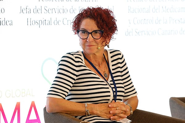 Cristina Agudo, subdirectora de Farmacia y Prestaciones del Servicio Navarro de Salud-Osasunbidea.