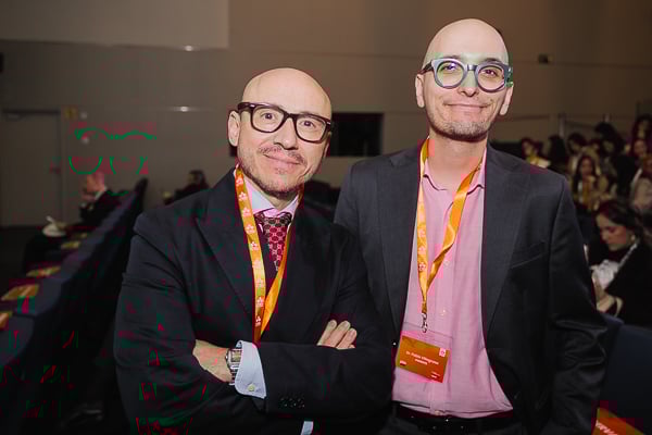 Antonio Martín, director del Claustro de Profesores de CTO; Pablo villagrasa, coordinador de Tutores CTO.