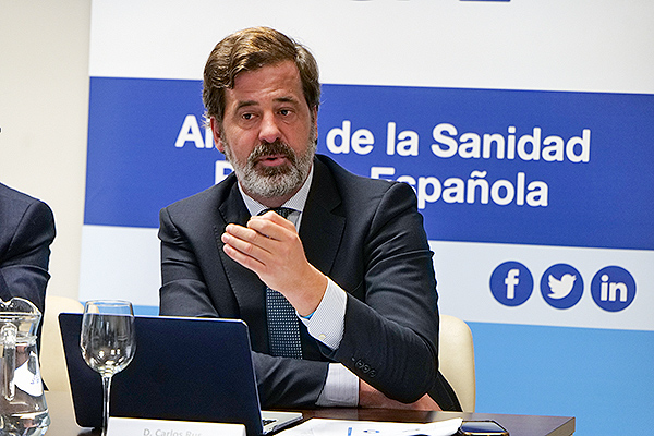 presentación del 'EI Infome ASPE: Análisis de la Sanidad Privada Española'