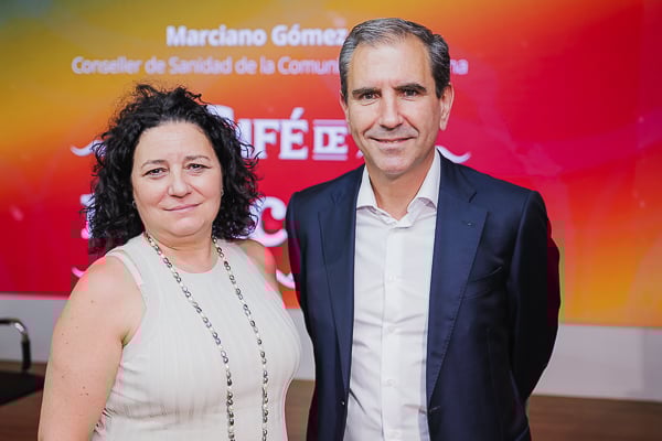 Itziar Quintana y José Crespo.