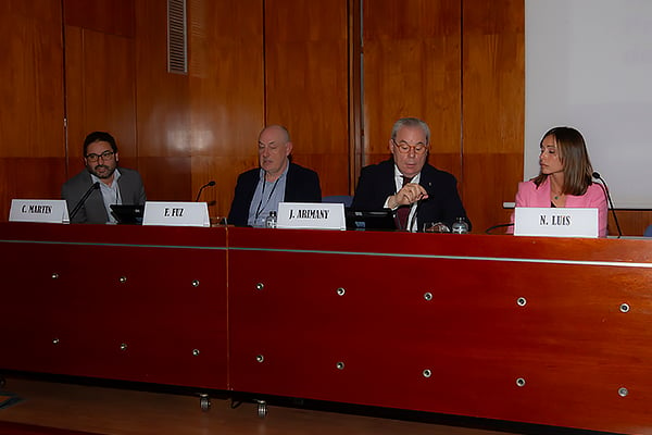 Carles Martín, Frédéric Fuz, Josep Arimany-Manso y Noemí Luis