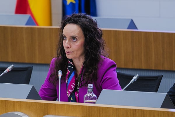 Olga Ginés,  gerente del Hospital Ruber Internacional y presidenta de la Comisión de RRHH de ASPE.